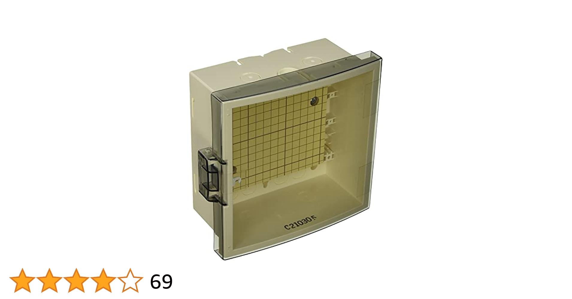 Amazon | 河村電器 プラボックス ABS樹脂製 スモークアクリル